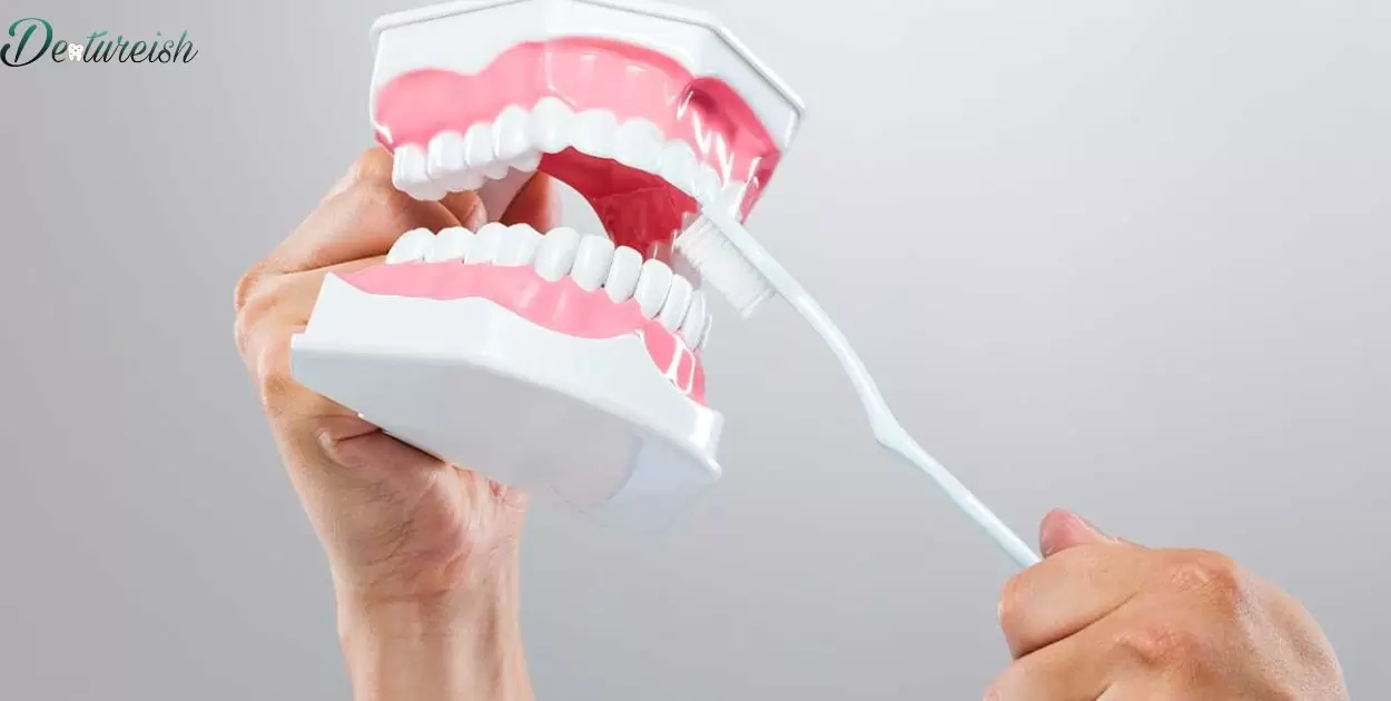 How Do You Clean Badly Stained Dentures?