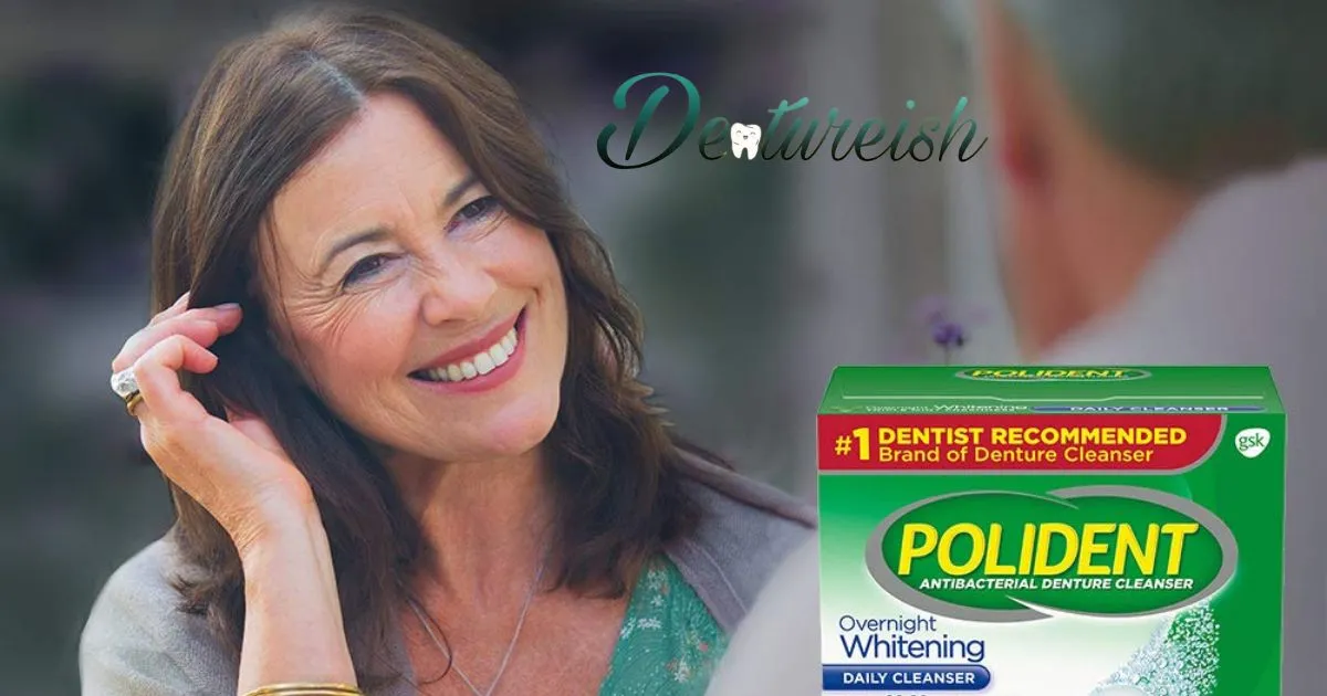 How To Use Polident Denture Cleanser?