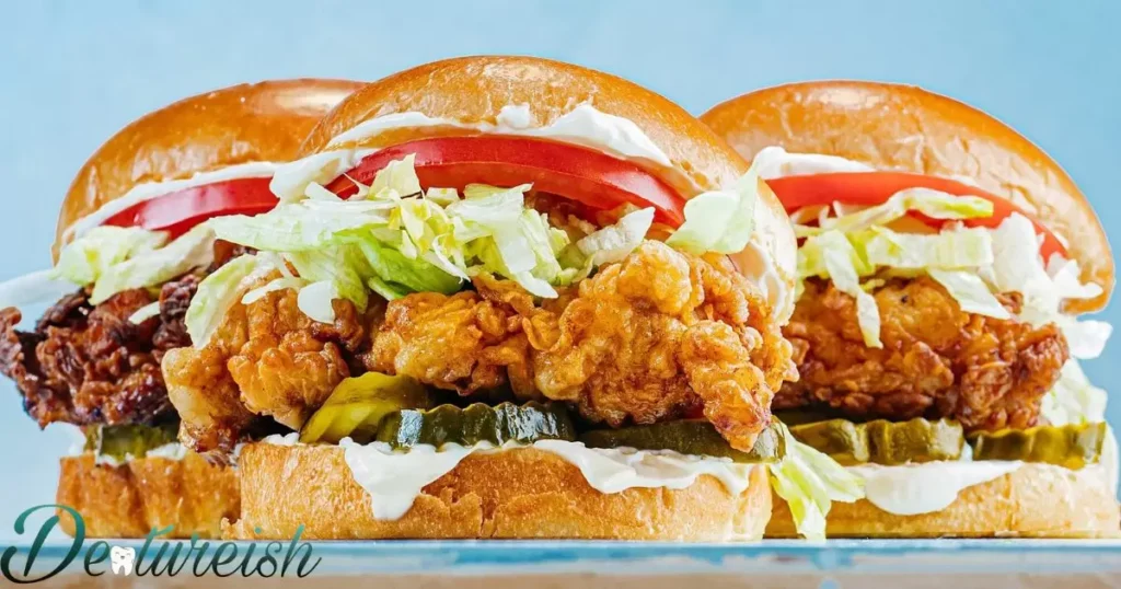 Chicken Sandwich Composition: Is It Braces Friendly?