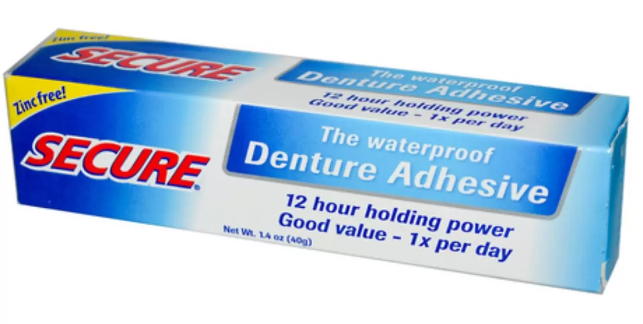 How To Remove Secure Denture Adhesive?