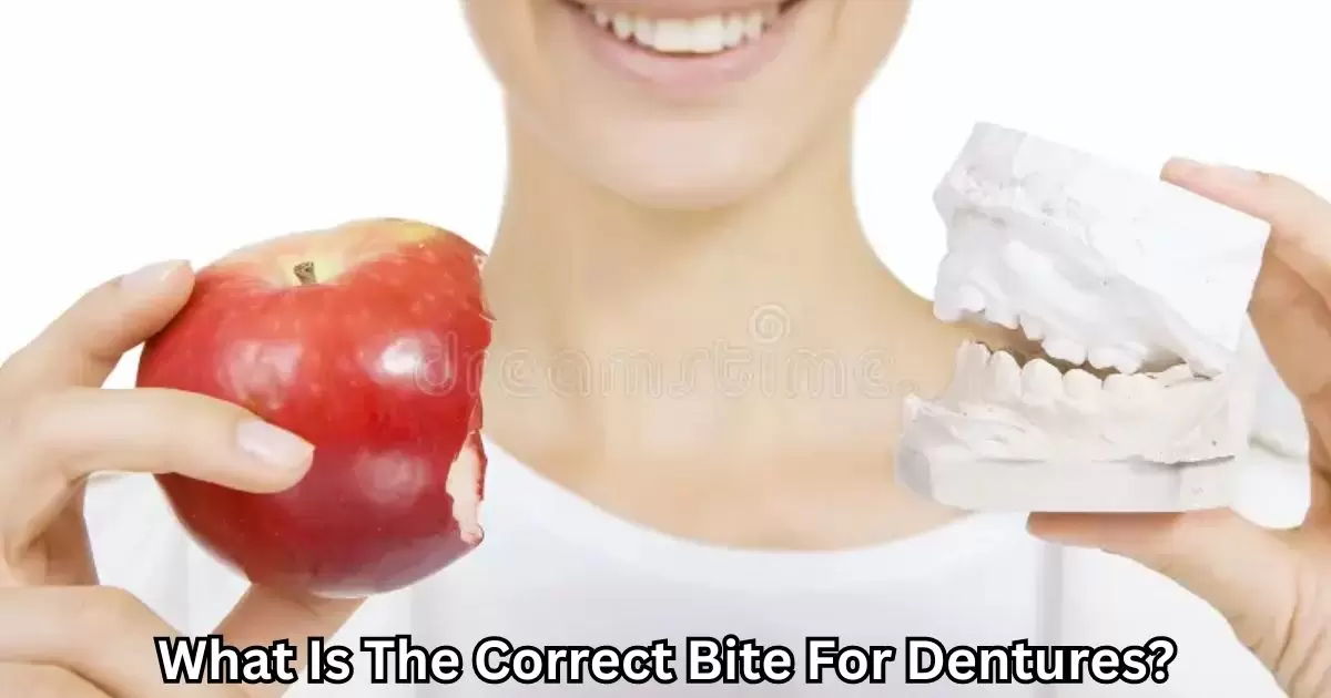 What Is The Correct Bite For Dentures?